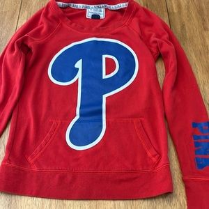 PINK Victoria’s Secret Philadelphia Phillies Long Sleeve Tee XS